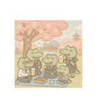 サラリーマンワニ（個別スタンプ：8）