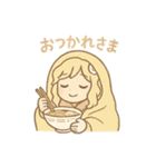 ラーメン大好き女子 ラーメンちゃんセット（個別スタンプ：12）