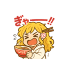 ラーメン大好き女子 ラーメンちゃんセット（個別スタンプ：17）