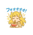 ラーメン大好き女子 ラーメンちゃんセット（個別スタンプ：19）