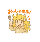 ラーメン大好き女子 ラーメンちゃんセット（個別スタンプ：22）