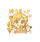 ラーメン大好き女子 ラーメンちゃんセット（個別スタンプ：35）