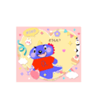かわいい顔アニマル（個別スタンプ：2）