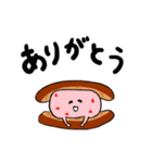 どら焼き 4種類（個別スタンプ：3）