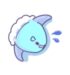 表情豊かなマンボウ（敬語）（個別スタンプ：8）