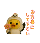 渡り鳥に憧れるヒヨコたちの日常（個別スタンプ：24）