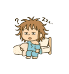 ずっと年中使える！日常ちびキャラスタンプ（個別スタンプ：5）