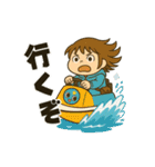 ずっと年中使える！日常ちびキャラスタンプ（個別スタンプ：34）