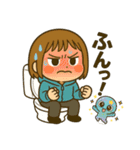 ずっと年中使える！日常ちびキャラスタンプ（個別スタンプ：37）