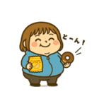 ずっと年中使える！日常ちびキャラスタンプ（個別スタンプ：40）