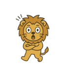 ライオンちゃんの日常（個別スタンプ：5）