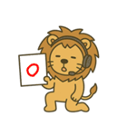 ライオンちゃんの日常（個別スタンプ：29）