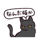 黒猫です.（個別スタンプ：2）