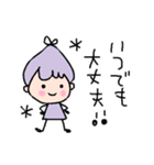 つぶやき女子のひとりごと（個別スタンプ：4）