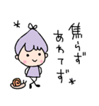 つぶやき女子のひとりごと（個別スタンプ：31）