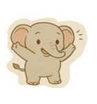 ゾウちゃんの日常（個別スタンプ：3）