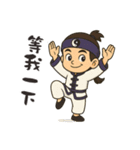 ちび太極師匠（個別スタンプ：15）
