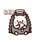 ハリネズミの可愛いスタンプ❤️（個別スタンプ：9）