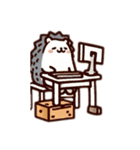 ハリネズミの可愛いスタンプ❤️（個別スタンプ：12）