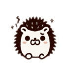 ハリネズミの可愛いスタンプ❤️（個別スタンプ：16）