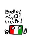イタリア語でスタンプ（個別スタンプ：15）