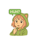 ゆるカワ系アニメスタンプ（個別スタンプ：24）