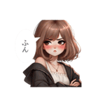 ほんわかツンデレOL彼女の日常会話（個別スタンプ：14）