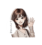 ほんわかツンデレOL彼女の日常会話（個別スタンプ：29）