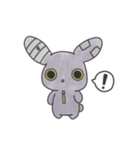毒々しい病みうさぎさん【1】（個別スタンプ：2）