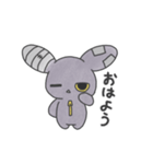 毒々しい病みうさぎさん【1】（個別スタンプ：7）