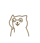 動じないネコちゃん！（個別スタンプ：20）