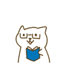 動じないネコちゃん！（個別スタンプ：21）