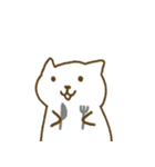 動じないネコちゃん！（個別スタンプ：33）