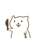 動じないネコちゃん！（個別スタンプ：35）