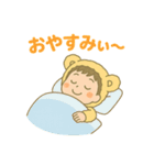 りくとくんのふわふわスタンプ（個別スタンプ：35）