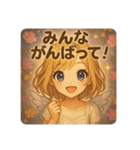 エンジェルちゃん(Girl)（個別スタンプ：3）