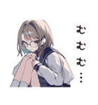 返事に困ったときの微妙リアクション（個別スタンプ：12）