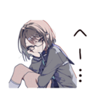 返事に困ったときの微妙リアクション（個別スタンプ：20）