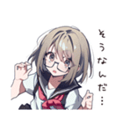 返事に困ったときの微妙リアクション（個別スタンプ：22）
