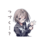 返事に困ったときの微妙リアクション（個別スタンプ：24）