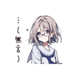 返事に困ったときの微妙リアクション（個別スタンプ：25）