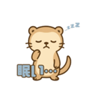 かわいく伝えるフェレットトーク（個別スタンプ：7）