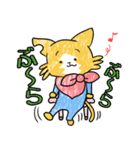 にゃん小太郎 赤ちゃんスタンプ（個別スタンプ：1）