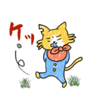 にゃん小太郎 赤ちゃんスタンプ（個別スタンプ：3）
