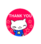 ねこちゃんスタンプ3ありがとう集（個別スタンプ：21）