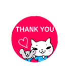 ねこちゃんスタンプ3ありがとう集（個別スタンプ：37）