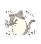 トランペット吹きの猫たち（個別スタンプ：7）