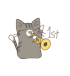 トランペット吹きの猫たち（個別スタンプ：18）