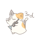 トランペット吹きの猫たち（個別スタンプ：19）