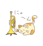 トランペット吹きの猫たち（個別スタンプ：40）